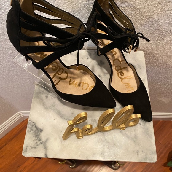 Black suede heels - Picture 12 of 12